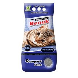 Żwirek dla kota Certech Super Benek Compact Bryza Morska 10 l