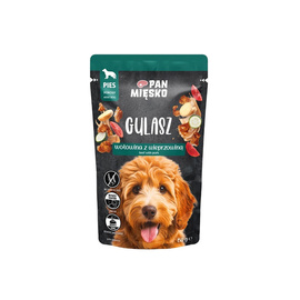 Pan Mięsko karma mokra dla psa gulasz wołowina z wieprzowiną 150 g