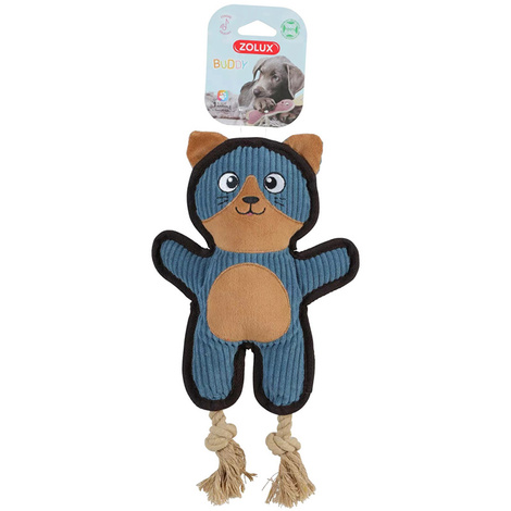 Zolux Zabawka dla psa wytrzymała Kot Buddy niebieski 29 cm