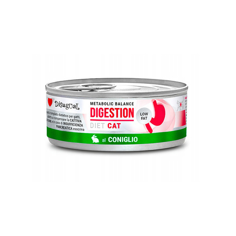 Disugual weterynaryjna Digestion karma mokra dla kota królik 85 g