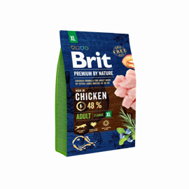Karma dla psa Brit Premium By Nature Adult Extra Large 3kg