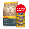 Josera Catelux Adult Cat sucha karma dla kota 10 kg + gratis 4 puszki karmy mokrej 85 g