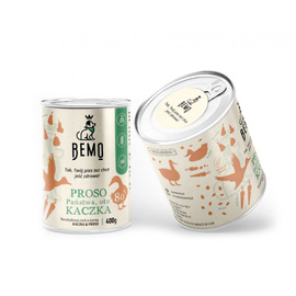 Bemo Monobiałkowa mokra karma dla psów z kaczką PROSO Państwa, oto KACZKA! 400 g