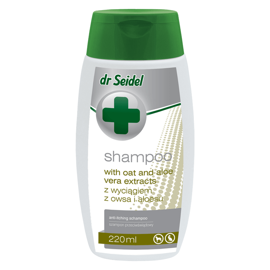 Szampon dla psów i kotów Dr Seidel z wyciągiem z owsa i aloesu 220 ml
