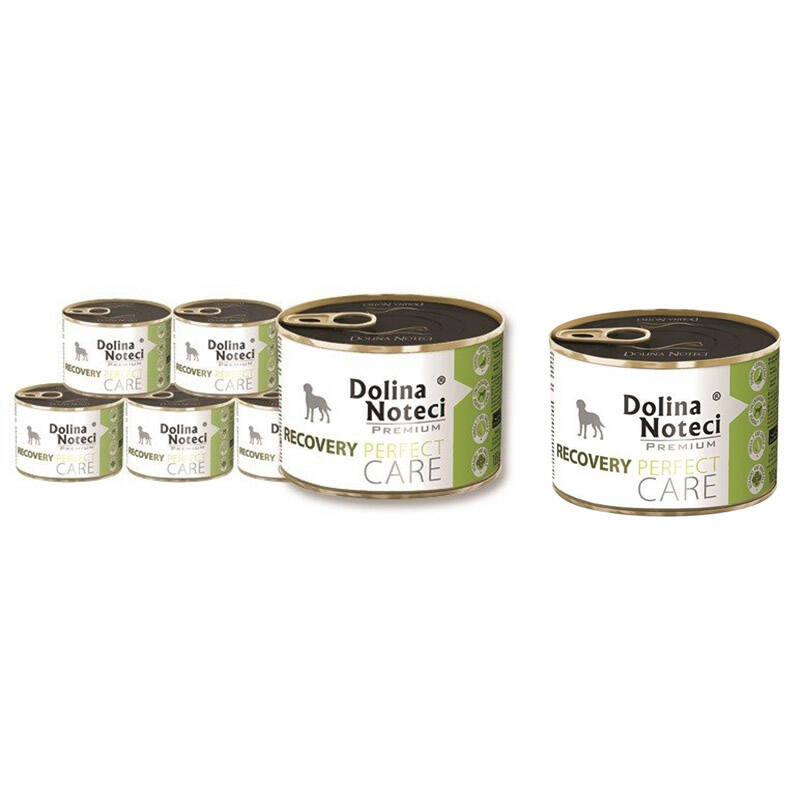 Mokra karma dla psów rekonwalescentów Dolina Noteci Premium Perfect Care Recovery zestaw 12 x 185 g + GRATIS Premium Perfect Care Recovery puszka 185