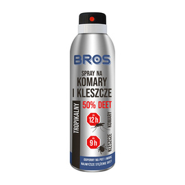 Bros Spray na komary i kleszcze 50% DEET 180 ml
