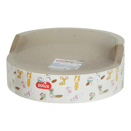 Zolux Chatouille Drapak dla kota 2w1 okrągły z kocimiętką 39 cm