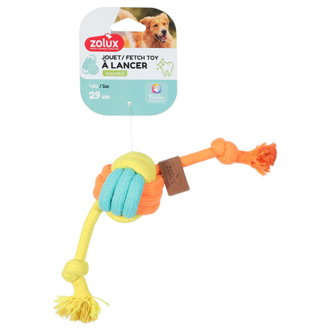 ZOLUX Zabawka dla psa – sznurkowy węzeł do aportowania TWIST 29 cm