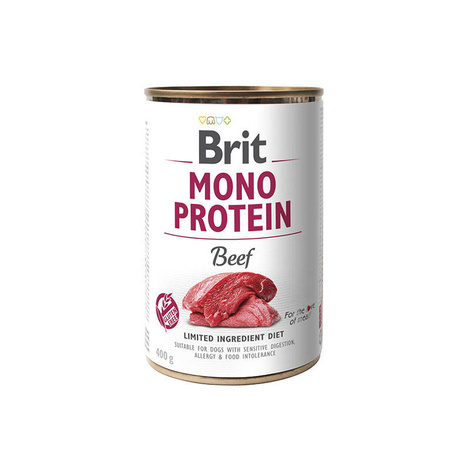 Brit Monoprotein Karma mokra dla psów wołowina 400 g