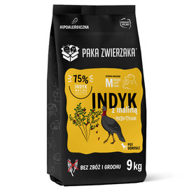 Paka Zwierzaka Karma sucha dla psa Seventh Heaven Indyk z maliną 9 kg