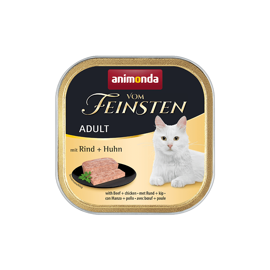 Karma dla kota Animonda vom Feinsten Cat Adult wołowina z kurczakiem 100 g