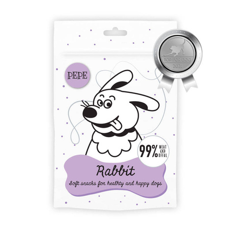 Paka Zwierzaka Przysmak PEPE Rabbit (królik) 70g