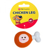 Pet Supplies Piszcząca zabawka dla małych psów nóżka kurczaka 7,5 cm