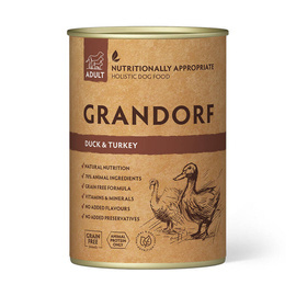 Grandorf Duck & Turkey Recipe Karma mokra dla psa z kaczką i indykiem 400 g