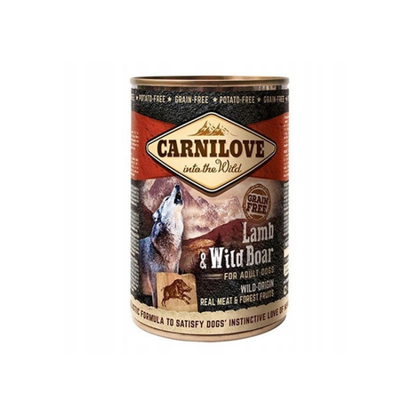 Carnilove Wild Meat Karma mokra dla psa jagnięcina i dzik 400 g