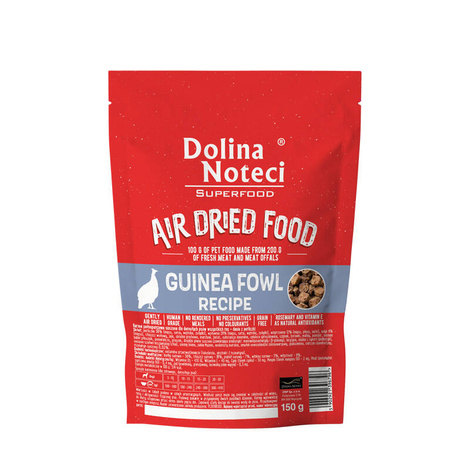 Dolina Noteci Superfood danie z perliczki karma suszona dla psa 150 g