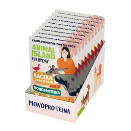 Animal Island Everyday Mono Karma mokra saszetki dla psa kaczka 9 x 300 g