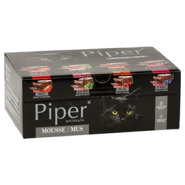Mokra karma dla kota Piper Animals Mus mix smaków 12 x 85 g