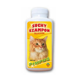 Pimpuś Szampon suchy dla kotów 250 ml