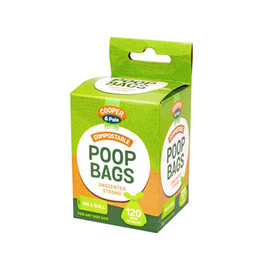 Cooper & Pals Worki na odchody bezapachowe degradowalne 120 szt.