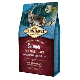 Karma dla kota Carnilove Cat Łosoś Sensitive&Long Hair 2kg