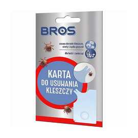Bros Karta do usuwania kleszczy
