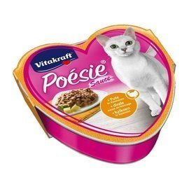 Karma mokra dla kota w tacce  Vitakraft Poésie Indyk 85g