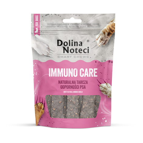 Dolina Noteci Smart Chews Immuno Care Gryzaki funkcjonalne dla psa wspierające odporność 100 g