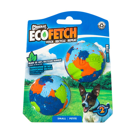 Pet Supplies Chuckit! Ecofetch Piłka zabawka dla psa mała 5 cm 2 szt.