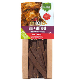 Ciastka dla psa Milord z wołowiną i burakiem 80 g
