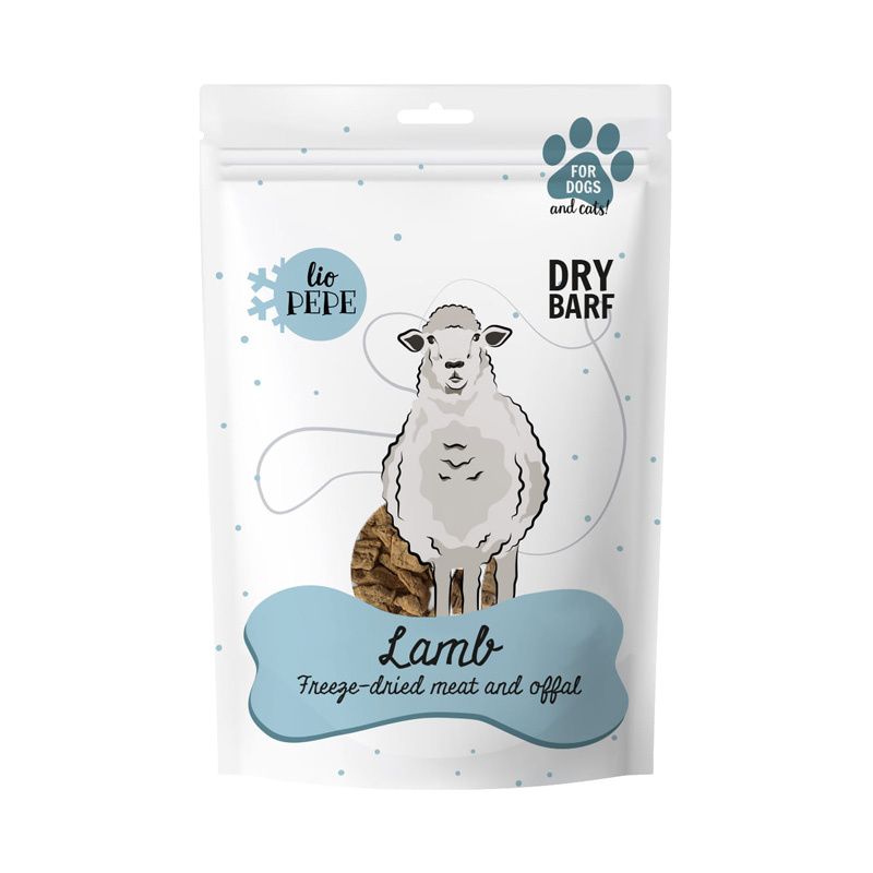 Lio PEPE Lamb Przysmak dla psa liofilizowana płuco jagnięce 50 g