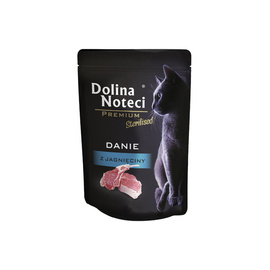 Mokra karma dla kota Dolina Noteci Premium Sterilised danie z jagnięciny 85 g