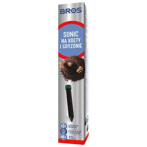Bros Sonic Odstraszacz dźwiękowy na krety i gryzonie