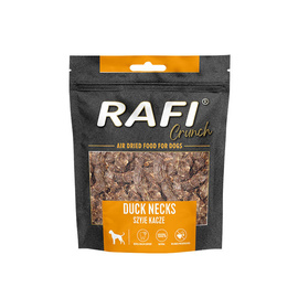Rafi Crunch Gryzaki naturalne Przysmak dla psa szyje kacze 200 g