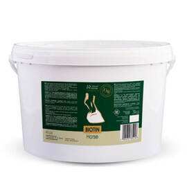 Over Horse Biotin Horse Suplement na kopyta, sierści i skórę dla koni 3 kg Limited Edition