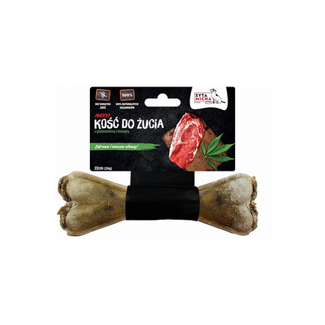 Syta Micha kość do żucia dla psa na mocne stawy 22 cm MAXI