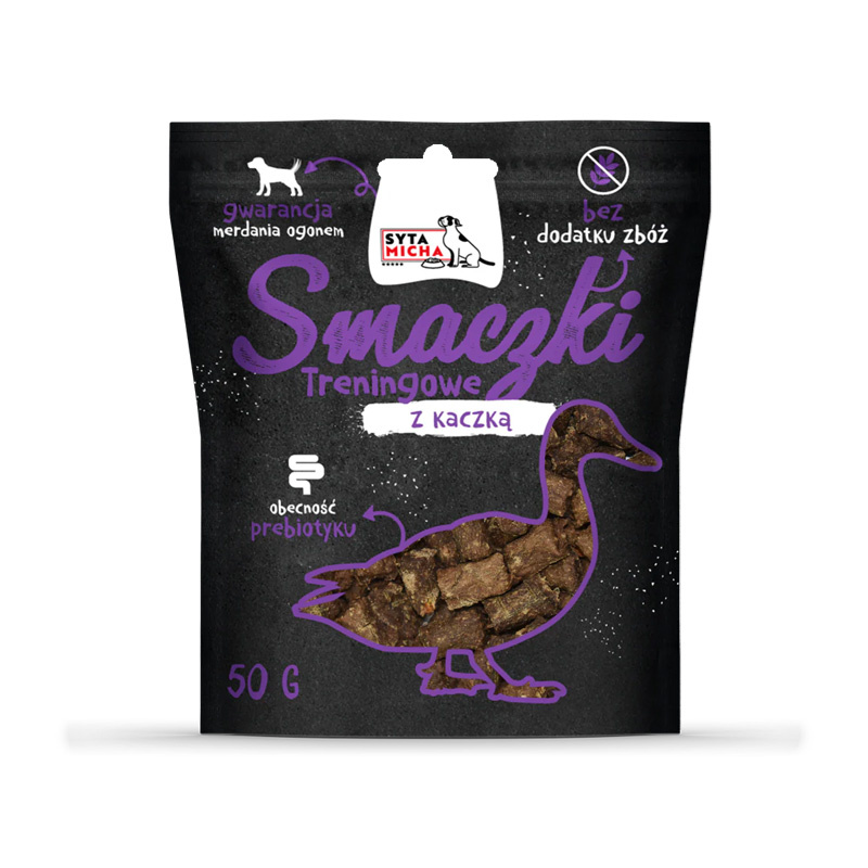 Syta Micha Smaczki treningowe dla psa z kaczką 50 g