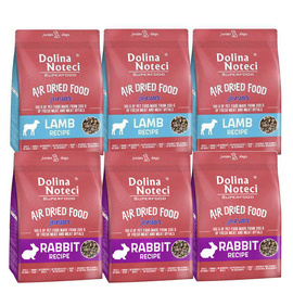 Dolina Noteci Superfood Junior karma suszona dla psa mix smaków 6 x 1 kg
