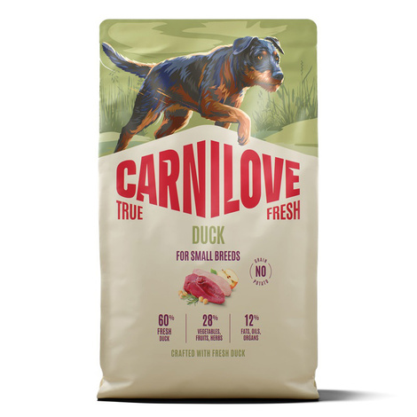 Carnilove True Fresh Dog Adult Karma sucha dla psów małych ras z kaczką 4 kg