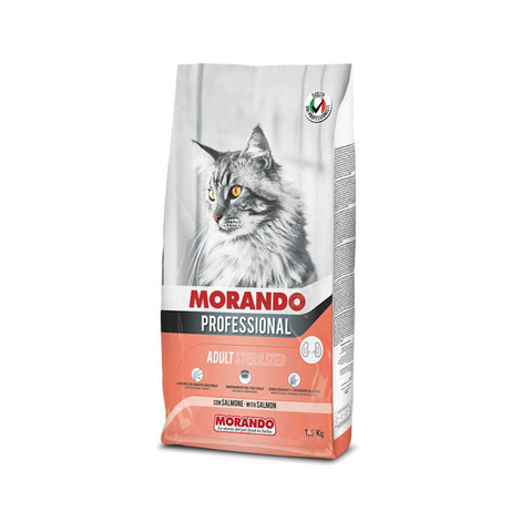 Morando Pro Kot Sterilised Łosoś  1,5 KG 