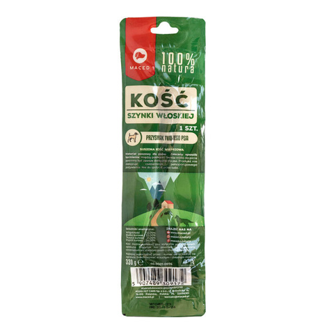 Maced 100% Natura Kość dla psa z szynki włoskiej 1 szt.