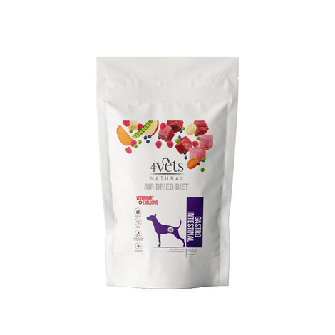 4Vets Natural Gastro Intestinal karma suszona dla psów z zaburzeniami trawienia 150 g