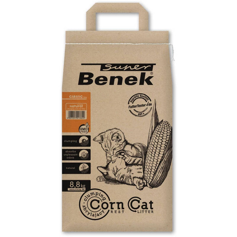 Super Benek Żwirek dla kota Corn Cat Naturalny 14 l