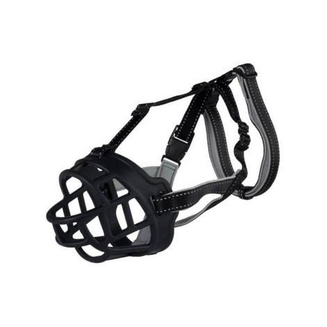 Trixie Kaganiec dla psa Muzzle Flex, silikonowy S, czarny
