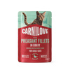 Carnilove Cat Pouch Karma mokra dla kotów Filet z bażanta w sosie z liśćmi maliny 85 g