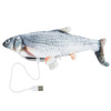 Trixie Wriggle Fish Zabawka dla kota ryba poruszająca się z kocimiętką 30 cm