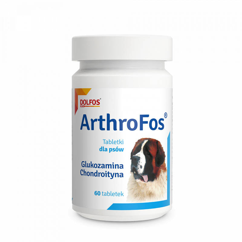 Dolfos ArthroFos suplement wspomagający pracę stawów dla psa 60 tabletek