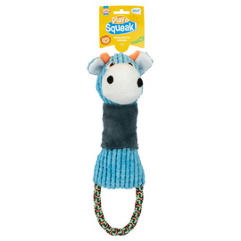 Cooper & Pals Zabawka z piszczałką dla psa krowa 35 cm