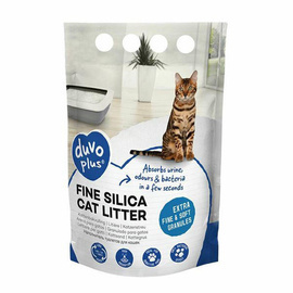 Duvo Plus żwirek silikonowy dla kota white 5 l