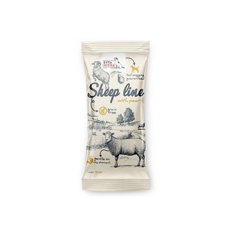 Syta Micha Sheep Line kość do żucia dla psa do żucia owca z gruszką 12 cm